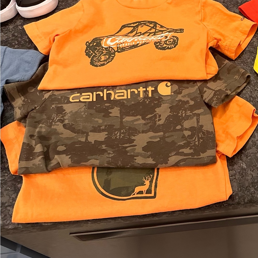 3 pack Carhartt short sleeve Onesies
